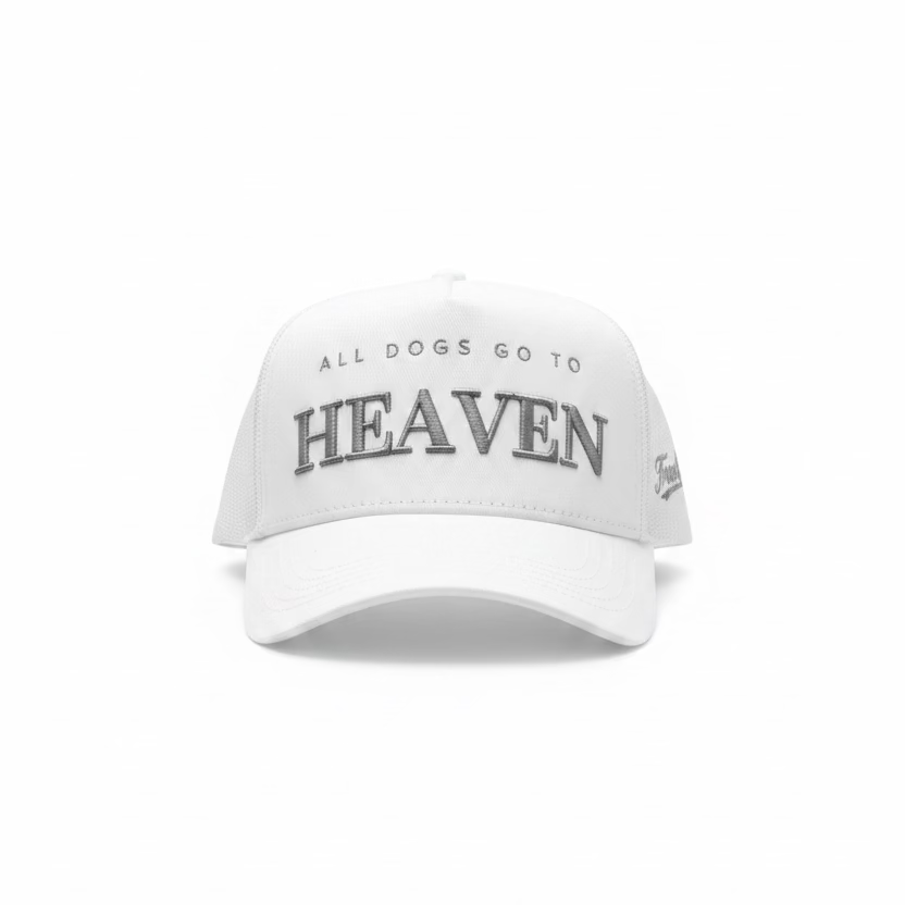 All Dogs Go To Heaven (White/Silver)
