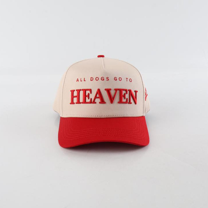 All Dogs Go To Heaven (Cream/Red)